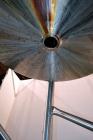 Used Feldmeier Tank, 1,500 Gallon, 316 Stainless Steel, Vertical. 72