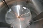 Used Feldmeier Tank, 1,500 Gallon, 316 Stainless Steel, Vertical. 72
