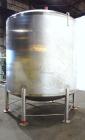 Unused- Feldmeier Tank, 3000 Gallon, 316 Stainless Steel, Vertical. Approximate 96