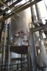 Used- Feldmeier Pressure Tank, Approximate 4475 Gallon, 304L Stainless Steel, Vertical. Approximate 96” diameter x 132” stra...