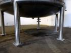 Used Feldmeier Tank, Approximate 3,300 gallon, 316L Stainless Steel, Vertical.