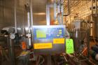 Used Feldmeier Stainless Steel Single Wall Mix Tank, Approximate 1,500 Gallon, Vertical. Internal Tank Dims.  Approx. 92