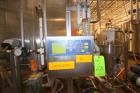 Used- Feldmeier Stainless Steel Single Wall Mix Tank, Approximate 1,500 Gallon, Vertical. Internal Tank Dims.  Approx. 92