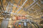 Used Feldmeier Stainless Steel Single Wall Mix Tank, Approximate 1,500 Gallon, Vertical. Internal Tank Dims.  Approx. 92
