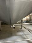 Used Feldmeier 3,700 Gallon Mix Tank | 316L Stainless Steel | Dished Top, Coned Bottom | Sanitary Processing Vessel on Legs