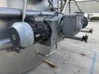 Used Feldmeier 1,700 Gallon 316 Stainless Steel Jacketed Tank. Double motion scraper agitation. Approximate 8' diameter X 4' straight side with approximate 45 degree cone bottom with 4