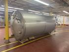 Used Feldmeier 4,000 Gallon Stainless Steel Tank | Dished Top | Sloped Bottom | 6-Leg Mount