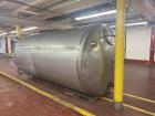 Used Feldmeier 4,000 Gallon Stainless Steel Tank | Dished Top | Sloped Bottom | 6-Leg Mount