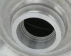 USED: Feldmeier pressure tank, 1500 gallon, 316L stainless steel, vertical. 96