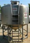 Used- Feldmeier Mix Tank, 1000 Gallon, 304 Stainless Steel, Vertical. 82