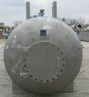 Unused- Fabwell Pressure Tank, 3456 gallon, 304L stainless steel, horizontal. 72