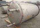 Used Four Corp Pressure Tank, 1200 Gallon, AL-6XN Superaustenitic Stainless Steel, Vertical. 56