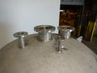 Used Four Corp Pressure Tank, Approximately 1,250 Gallon, 304 Stainless Steel.