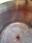 Used Four Corp. Pressure Tank, Approximate 1,000 Gallon, 316L Stainless Steel