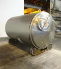 Used G&F Manufacturing Tank, 2500 Gallon, 316L Stainless Steel, Vertical.