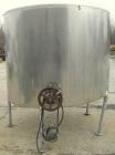 USED: G & F Manufacturing tank, 1000 gallon, 304 stainless steel, vertical. 74