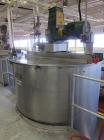 Used Groen Tank, 2000 Gallon, Model 2000 SP, Stainless Steel, Vertical. 84