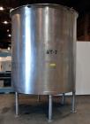 Used Groen Tank, 2000 Gallon, Model 2000 SP, 304 Stainless Steel, Vertical. 84