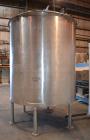 Used Groen Tank, 2000 Gallon, Model 2000 SP, 304 Stainless Steel, Vertical. 84