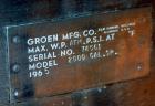 Used Groen Tank, 2000 Gallon, Model 2000 SP, 304 Stainless Steel, Vertical. 84