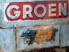 Used Groen Tank, 2500 Gallons, 304 Stainless Steel, Vertical. 90” Diameter x 78” straight side, dished top and bottom. Openings top (2) 1-5/8” threaded, 2-1/2” threaded, 15-3/4” man way with cover. 2...