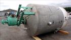 Used 2000 Gallon Stainless Steel Groen Pressure Tank, Model 2B-WC-1000