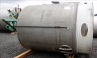 Used 2000 Gallon Stainless Steel Groen Pressure Tank, Model 2B-WC-1000 