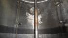 Used 2000 Gallon Stainless Steel Groen Pressure Tank, Model 2B-WC-1000 