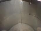 Used Hicks Inc. Tank, 3,000 Gallon, 304 Stainless Steel, Vertical.