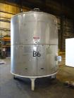 Used Hicks Inc. Tank, 3,000 Gallon, 304 Stainless Steel, Vertical.