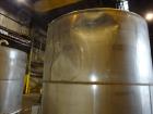 Used Hicks Inc. Tank, 3,000 Gallon, 304 Stainless Steel, Vertical.