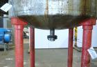 Used Imperial Steel Tank, 1200 Gallon, 316 Stainless Steel, Vertical. Approximate 60