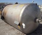 Used Imperial Steel Tank Company Tank, 1800 gallon, 304 stainless steel, vertical. 72