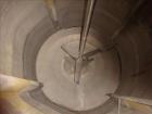 Used Industrial Piping, 1500 Gallon, 304L Stainless Steel, Vertical Tank.