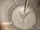 Used Industrial Piping, 1500 Gallon, 304L Stainless Steel, Vertical Tank.