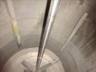 Used Industrial Piping, 1500 Gallon, 304L Stainless Steel, Vertical Tank.