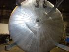 Used Industrial Piping Tank, Approximate 1500 Gallon, 304L Stainless Steel, Ver
