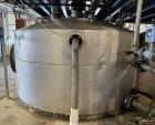 Used 2000 Gallon 304L Stainless Steel Tank | Mixtec 40 HP Agitator