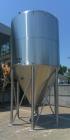 Used JV Northwest Inc 3,900-Gallon Jacketed Stainless Steel Vertical Tank