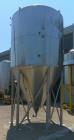 Used JV Northwest Inc 3,900-Gallon Jacketed Stainless Steel Vertical Tank