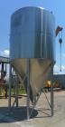 Used JV Northwest Inc 3,900-Gallon Jacketed Stainless Steel Vertical Tank