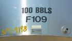 Used JV Northwest Inc 3,900-Gallon Jacketed Stainless Steel Vertical Tank