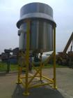 Used 1,900 Gallon JV Northwest Stainless Steel Jacketed Tank with 3 HP Agitator – 45 PSI, UM Stamped