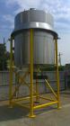 Used 1,900 Gallon JV Northwest Stainless Steel Jacketed Tank with 3 HP Agitator – 45 PSI, UM Stamped