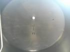 Used 2,000 Gallon JV Northwest Stainless Steel Jacketed Vertical Tank – Cone Bottom, Tri-Clamp Fittings