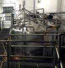 Used J.V. Northwest Tank, 4500 Gallon, 304 Stainless Steel, Vertical. 84