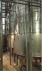 Used-J.V. Northwest Tank, 4500 Gallon, 304 Stainless Steel, Vertical. 84