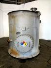 Used- K & L Welding Tank, Approximately 1400 Gallon, 304 Stainless steel, Vertical. 72