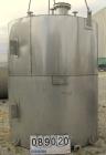 Used Keller Sales And Engineering Tank, 2,858 Gallon, 304 Stainless Steel, Vertical. Approximately 90