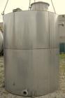 Used Keller Sales And Engineering Tank, 2,858 Gallon, 304 Stainless Steel, Vertical. Approximately 90